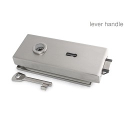 TGL15SBBK SSS - Central lock (single action) with key, prepared for lever handle TGL15SBBK SSS - Central lock (single action) with key, prepared for lever handle