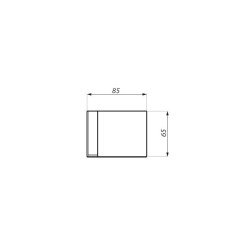 TGS10S NABL - Strike patch for TGLI10S, TGL15S, TGL15SNH, TGL15SBBK TGS10S NABL - Strike patch for TGLI10S, TGL15S, TGL15SNH, TGL15SBBK