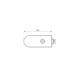 TGL35SNH NA - Central lock (single action) prepared for lever handle TGL35SNH NA - Central lock (single action) prepared for lever handle