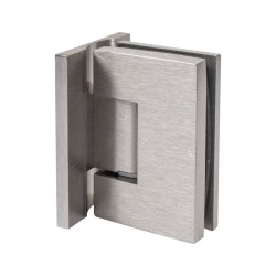 TGAH801OS SC - Adjustable hinge with offset fixing plate glass to wall 90° TGAH801OS SC - Adjustable hinge with offset fixing plate glass to wall 90°