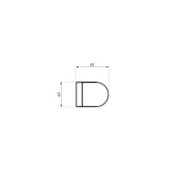 TGSM30S NABL - Strike patch for magnetic lock TGML35S TGSM30S NABL - Strike patch for magnetic lock TGML35S