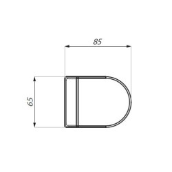 TGSM30S SSS - Strike patch for magnetic lock TGML35S TGSM30S SSS - Strike patch for magnetic lock TGML35S