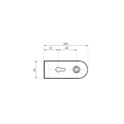 TGML35S NABL - Central magnetic lock prepared for europrofile cylinder and lever handle TGML35S NABL - Central magnetic lock prepared for europrofile cylinder and lever handle