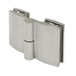 TTU180LH PC - Lifted hinge left glass to glass 180°
