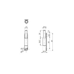 TGHP01 BL - Frame pivot TGHP01 BL - Frame pivot