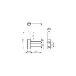 TGHP11-NEW - Frame pivot TGHP11-NEW - Frame pivot