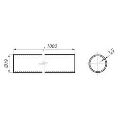 JHR19-1000 PVD - Round bar JHR19-1000 PVD - Round bar