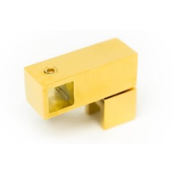 JS02 PBC - „T” connector side glass to round bar JS02 PBC - „T” connector side glass to round bar