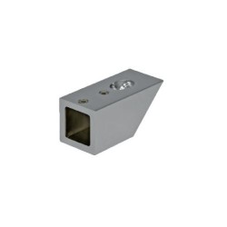 JS045 PC - Fixed wall connector for square bar 45° JS045 PC - Fixed wall connector for square bar 45°