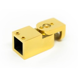 JS05ADJ G24K - Swivel wall connector for square bar JS05ADJ G24K - Swivel wall connector for square bar