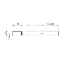 SHCR-1000 SSS - Rectangular bar SHCR-1000 SSS - Rectangular bar