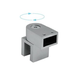 SHC03BA SC - End connector glass to rectangular bar 90° SHC03BA SC - End connector glass to rectangular bar 90°