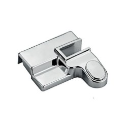 DSMB-01L PC - End cap for aluminium threshold profile with adapter for glass 8-10mm - left DSMB-01L PC - End cap for aluminium threshold profile with adapter for glass 8-10mm - left