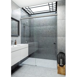 TSC-WM2M-SET AX - Single-leaf system, wall-to-wall mounting /sliding and fixed panel TSC-WM2M-SET AX - Single-leaf system, wall-to-wall mounting /sliding and fixed panel