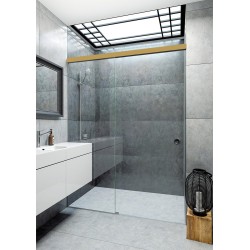 TSC-WM2M-SET PGC - Single-leaf system, wall-to-wall mounting /sliding and fixed panel TSC-WM2M-SET PGC - Single-leaf system, wall-to-wall mounting /sliding and fixed panel