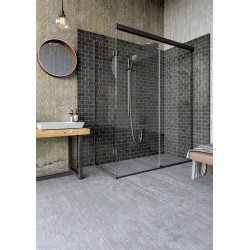 TSC-WMG2M-SET NABL - Wall to glass set (one sliding panel and two fix panels) TSC-WMG2M-SET NABL - Wall to glass set (one sliding panel and two fix panels)