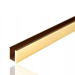 FIXSG08-3000PBC - U-section profile for fixed panels FIXSG08-3000PBC - U-section profile for fixed panels