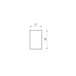 FIXSG08-EC PBC - End cap FIXSG08-EC PBC - End cap