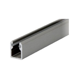 FIXS-SET3000AX - U-section profile for fixed panels with preassembled seal FIXS-SET3000AX - U-section profile for fixed panels with preassembled seal