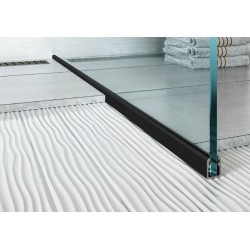 FIXS-SET3000AX - U-section profile for fixed panels with preassembled seal FIXS-SET3000AX - U-section profile for fixed panels with preassembled seal