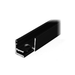 FCM27O NABL - Snap-on aluminium profile for fixed panels, punched ready for installation FCM27O NABL - Snap-on aluminium profile for fixed panels, punched ready for installation