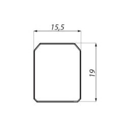 FIXS-EC PVD - End cap FIXS-EC PVD - End cap