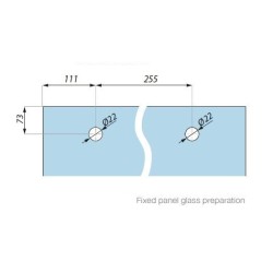 SHV-PTR900 PSS - Prowadnica górna systemu