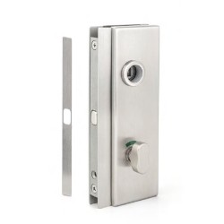 TGMVLI11S SSS - Bathroom magnetic vertical lock with vacant / engaged indicator TGMVLI11S SSS - Bathroom magnetic vertical lock with vacant / engaged indicator