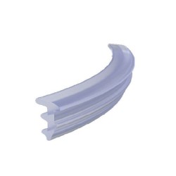 TS-SEAL-FIX/10 - Seal for the installation of the fixed panel in the top track with integrated profile for fixed panel TS-SEAL-FIX/10 - Seal for the installation of the fixed panel in the top track with integrated profile for fixed panel