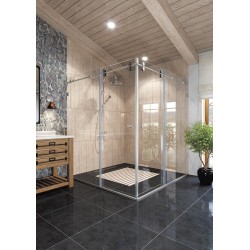 SHV-MSD290SET SSS - Accessory set for shower enclosure with one sliding panel DUAL SHV-MSD290SET SSS - Accessory set for shower enclosure with one sliding panel DUAL