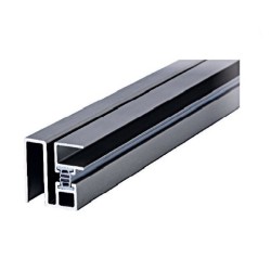 SHMG-SET NAS - Set composed of two aluminium sealing profiles with the magnetic strip glass to glass installation 90° SHMG-SET NAS - Set composed of two aluminium sealing profiles with the magnetic strip glass to glass installation 90°