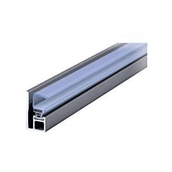 SHMPMW-SET PC - Set composed for shower enclosures - Profile + magnetic seal, glass to wall installation 90° SHMPMW-SET PC - Set composed for shower enclosures - Profile + magnetic seal, glass to wall installation 90°