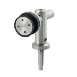 MCN1-CSQ17,52 SSS - Point fix connector (wall to glass) with point stud CSQ17,52