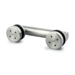 MCN2-FQ SSS - Point mount (glass - glass 180°) with FQ handles MCN2-FQ SSS - Point mount (glass - glass 180°) with FQ handles