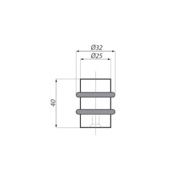 9129 SSS - Door stopper 9129 SSS - Door stopper