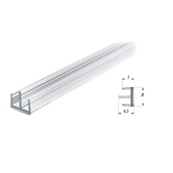 CCU3000K - Glass lip adhesive perimetric seal for glass doors and glass walls CCU3000K - Glass lip adhesive perimetric seal for glass doors and glass walls