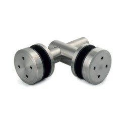 MCN3-FQ SSS - Point mount (glass - glass 90°) with FQ handles MCN3-FQ SSS - Point mount (glass - glass 90°) with FQ handles