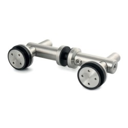 MCN6-CSQ17,52 SSS - Double point fix connector with perpendicular panel with point studs CSQ17,52 MCN6-CSQ17,52 SSS - Double point fix connector with perpendicular panel with point studs CSQ17,52
