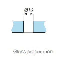 PGN2-FQ SSS - Swivel point fix connector (glass-glass 180°) with point studs FQ PGN2-FQ SSS - Swivel point fix connector (glass-glass 180°) with point studs FQ