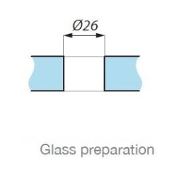 PGN2-FHQ17,52 SSS - Swivel point fix connector (glass-glass 180°) with point studs FHQ17,52 PGN2-FHQ17,52 SSS - Swivel point fix connector (glass-glass 180°) with point studs FHQ17,52