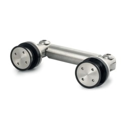 PGN2-CSQ17,52 SSS - Swivel point fix connector (glass-glass 180°) with point studs CSQ17,52 PGN2-CSQ17,52 SSS - Swivel point fix connector (glass-glass 180°) with point studs CSQ17,52