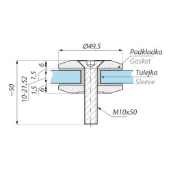 R50 SSS - Point stud R50 SSS - Point stud