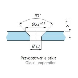 MPE10 - Countersunk point fixing MPE10 - Countersunk point fixing