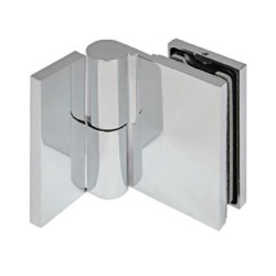 TGHS90-OSLH PC - Standard hinge left wall to glass 90° offset fixing plate TGHS90-OSLH PC - Standard hinge left wall to glass 90° offset fixing plate
