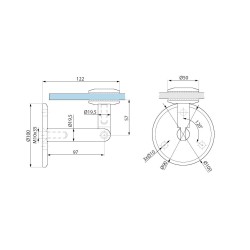 MD15-OS SSS - Bottom single fixing