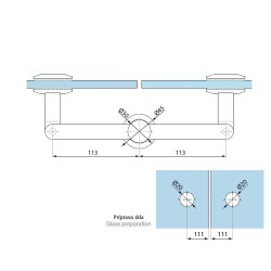 MD25 SSS - Bottom double fixing