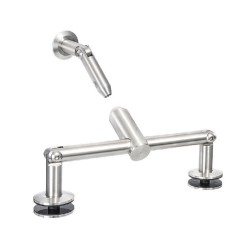 MG25 SSS - Set: top double fixing with point stud