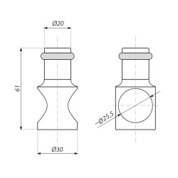 SHV-STP SSS - Door stopper SHV-STP SSS - Door stopper