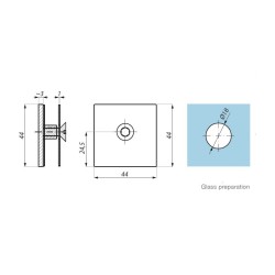 TS-MTTG SC - Mocowanie do naświetla
