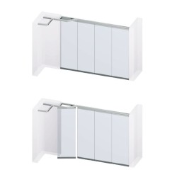 SLF300 - Slide & stack glass panel system